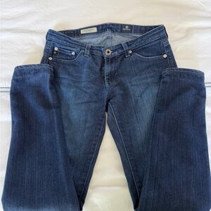 AG Adriano Goldschmied Dark Blue Skinny Jeans